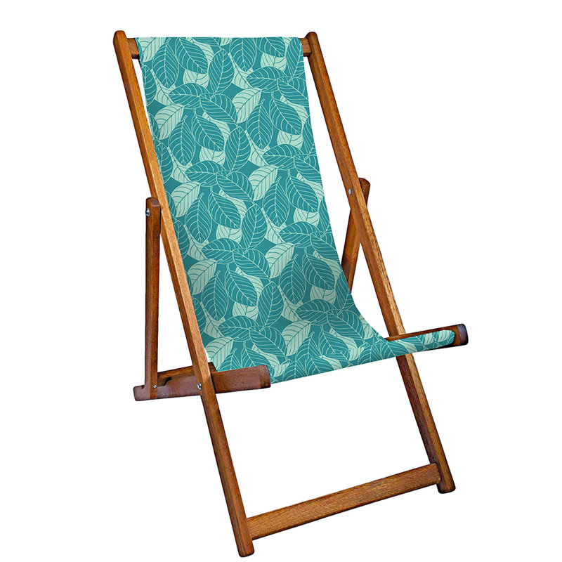 Manilow Folding Deck Chair, Teal
