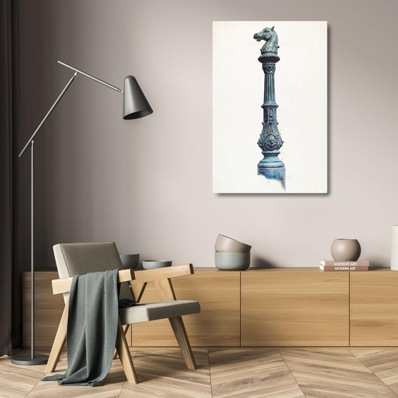 Art sur toile tendue Loon Peak® Fairchild, Elizabeth, titré: tête de cheval 1937 67301, H 24 po x l 17 po