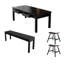 Ensemble de tables multifonctionnelles en bois massif-110093667