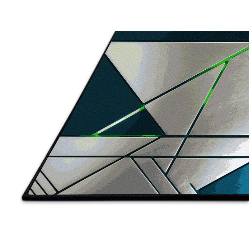 Nebula Drift Rug, Square 4'