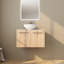 Ensemble de meuble-lavabo mural simple 30 po Defaria