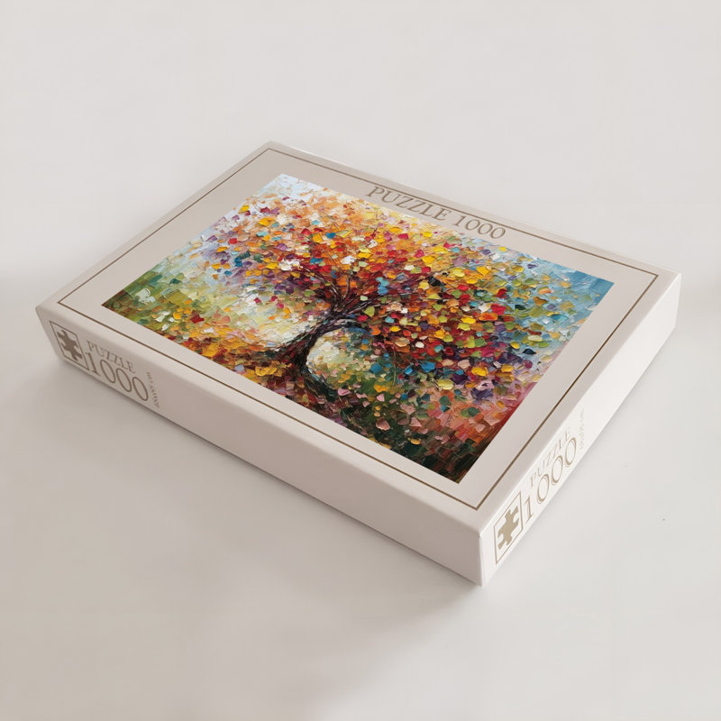 1000-Piece Jigsaw Puzzle, 26.8 x 18.9 inches | High-Quality 100% Cardboard, Vibrant Design | Perfect for Family Fun, Stress Relief & Educational Play | Gift for Adults & Kids | Box Size: 13.2 x 9.1 x 2.0 inches