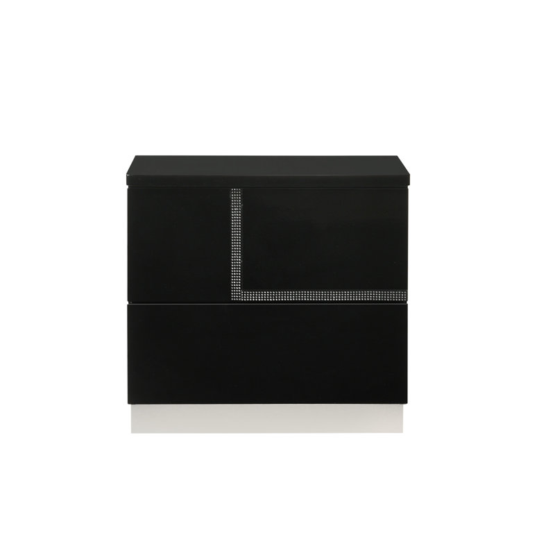 21.4'' W Solid Wood Nightstand