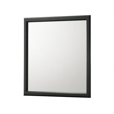 Miroir de chambre Charlie gris anthracite (miroir seulement)