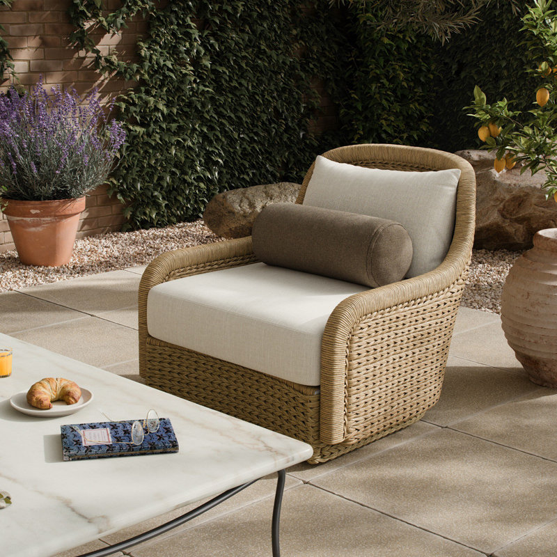 Bellage Outdoor Swivel Chair