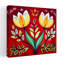 Art mural tulipe fantaisiste-34724462