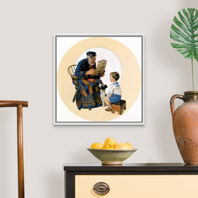 Art mural sur toile Norman Rockwell