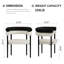 Ensemble 9 pièces de table de salle à manger extensible en fritté de 110,24 po avec 8 chaises en tissu-1241201111