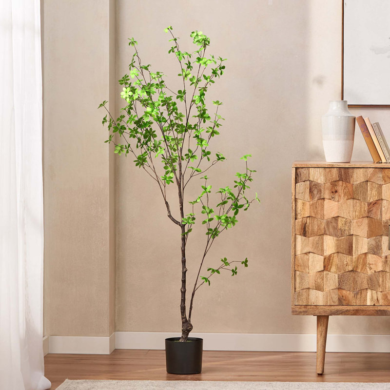 Arbre à feuilles 59,1 po - Décoration d'intérieur