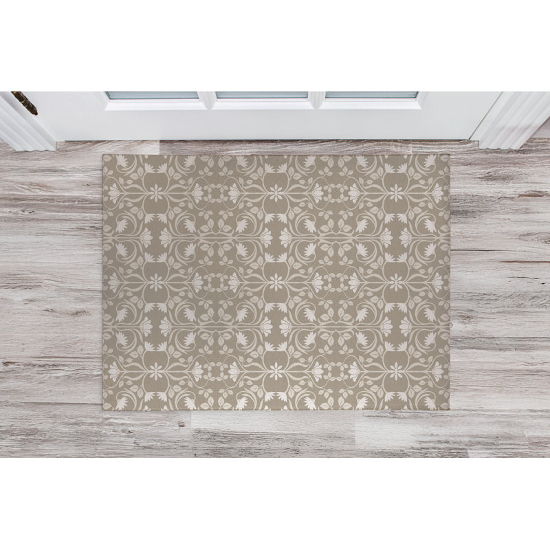 Savanah Indoor Doormat, Taupe, 60" W x 36" L