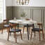 Ensembles de table de salle à manger extensible (doit inclure à la fois la table et la chaise), panneau de fibres à densité moyenne moderne