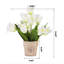 Tulipe artificielle en pot