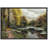 Lake River Landscape " Pine Tree Forest River "-99142312-99142313