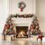 36' H Lighted Artificial Christmas Tree
