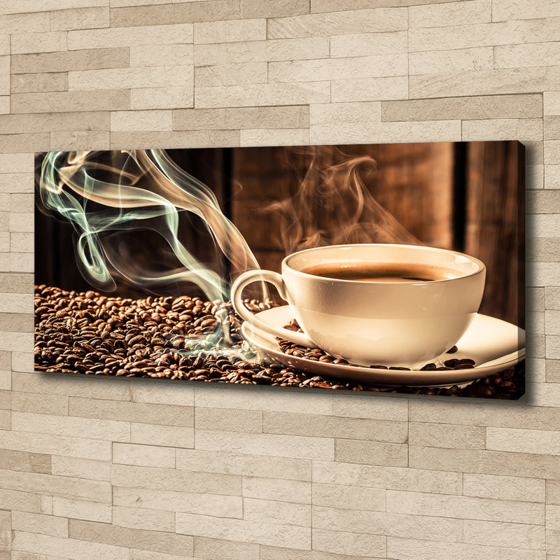 Aromatic Coffee - Wrapped Canvas Print