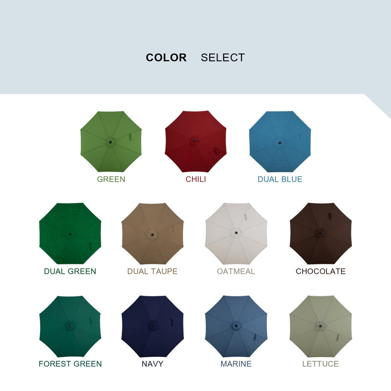 120'' Tilt Market Umbrella