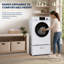 Caisson à lessive universel pour laveuse, sécheuse et combo 24 po avec tiroir de rangement Universal-128517206