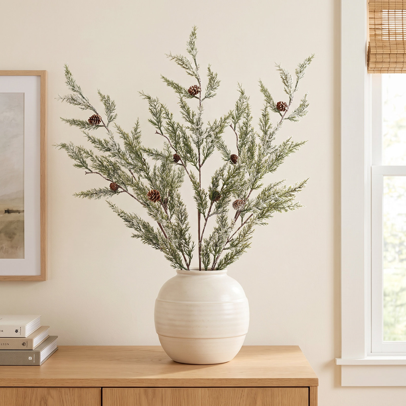 Icy Pine Floral Stems