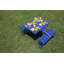 Table de pique-nique et de camping portative avec trou pour parasol Fernando-30725968