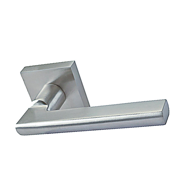 Ensemble d'intimité Alpine avec levier carré Alpine 78, Acier inoxydable satiné, 2.375"