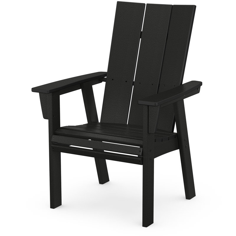 Chaise Adirondack POLYWOOD, Noir