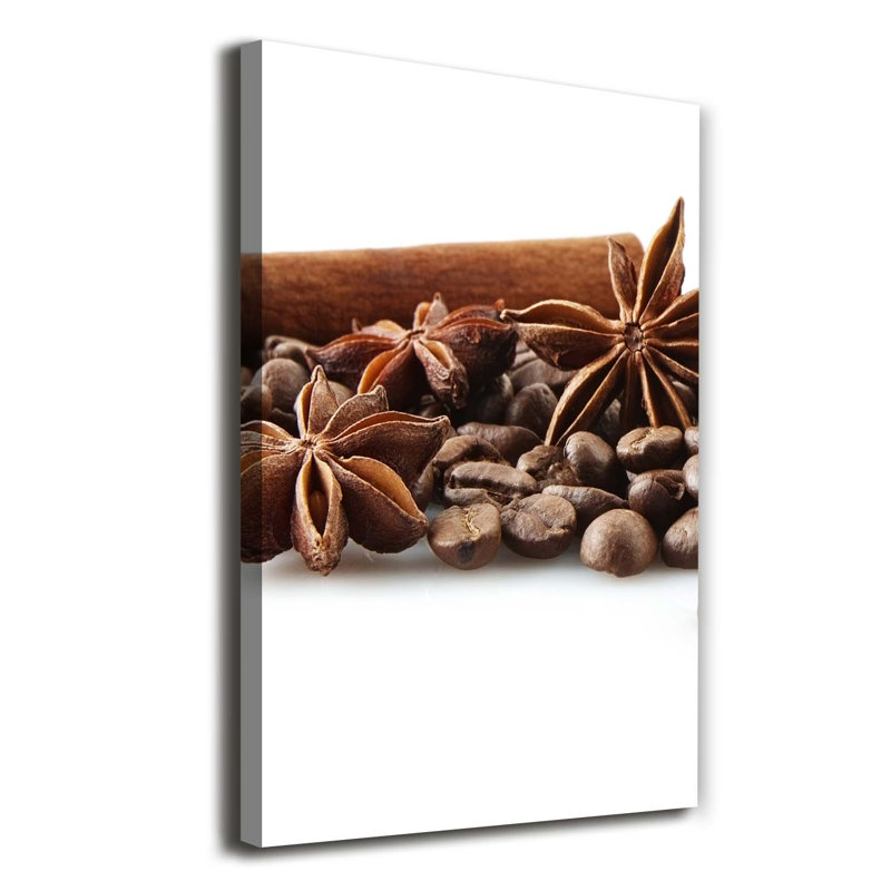Coffee Beans - Wrapped Canvas Print