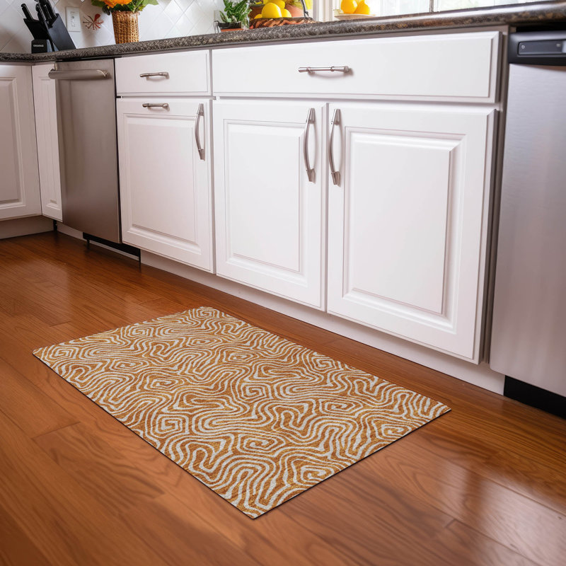  Tapis intérieur / extérieur lavable à la machine Chayden ACN1030, Rectangle 1'8" x 2'6"