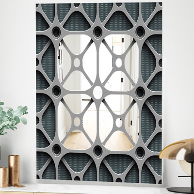 Miroir scandinave 23 Mid-Century