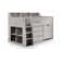 Binne Single (3') 3 Drawer Bed Frames Mid Sleeper Loft Bed with Built-in-Desk