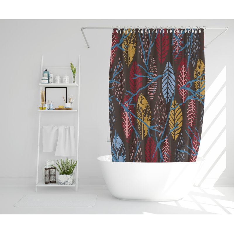 Purwokerto Polyester Shower Curtain, 168cm H x 168cm W