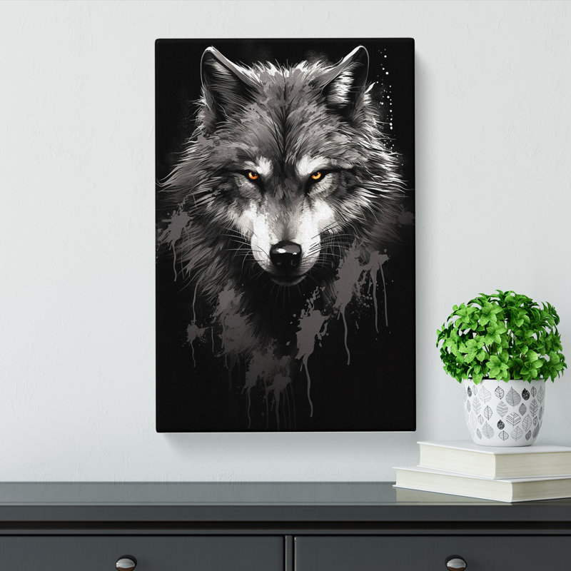 Modern Wall Art - Wrapped Canvas, 50cm H x 35cm W x 3cm D
