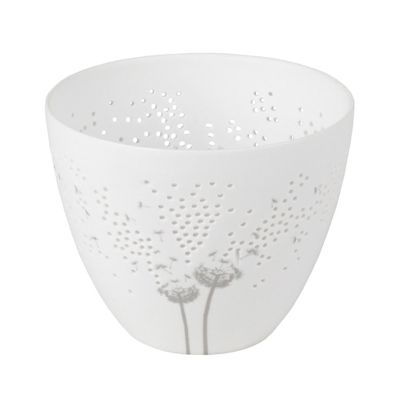 Photophore Poetry avec motif pissenlit - petit