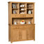 Farris Solid Wood 128.5 cm W Display Cabinet