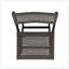 Chaise bistro Hillside, ensemble de 2, conception en osier pliable pour le confort et le style extérieurs-476331139