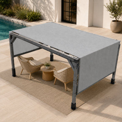 Housse de remplacement pour auvent ColourTree Pergola - 260 g / m², protection solaire UPF 50+ pour patio, jardin, cour