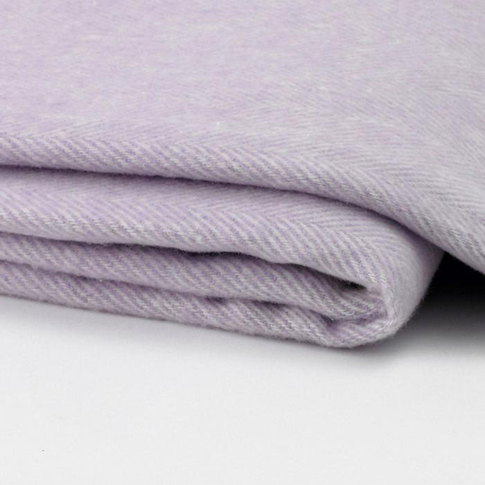 Italian Herringbone Throw, Lilac