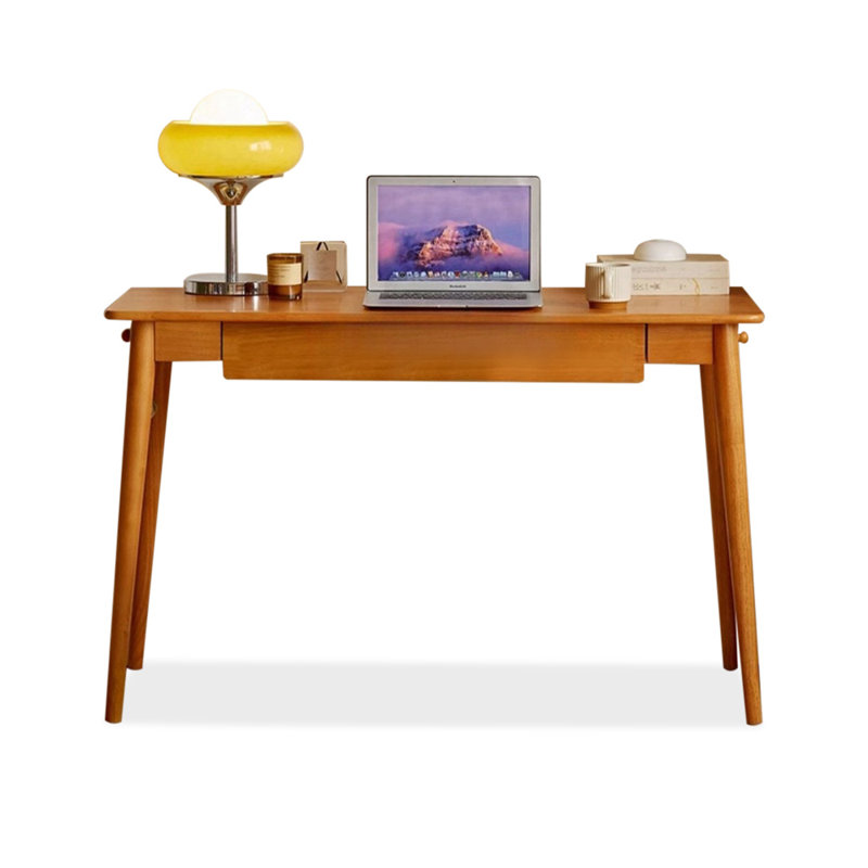 Bureaux rectangulaires en bois massif cerisier, H 29,53 po x l 47,24 po x P 21,65 po