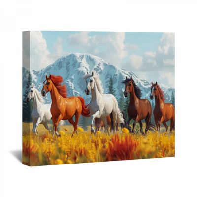 " Running Horses "
