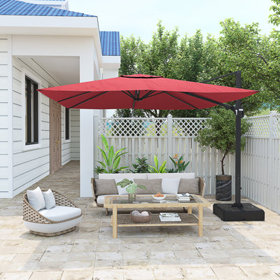 Parasol carré 11 pi