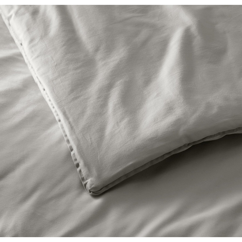 Signature Comforter Set, Mist, Full/Queen Comforter + 2 Standard Shams