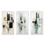 «Yellow Suprematism Geometric Symphony», 3 pièces sur toile-989025325-989025318