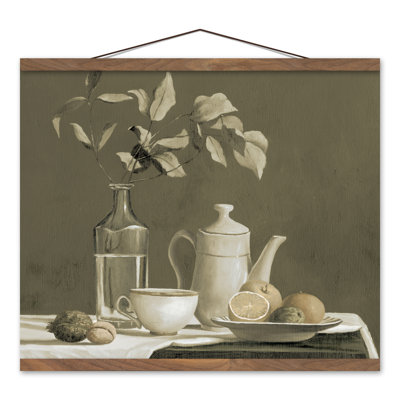 Reproduction suspendue antique sur toile