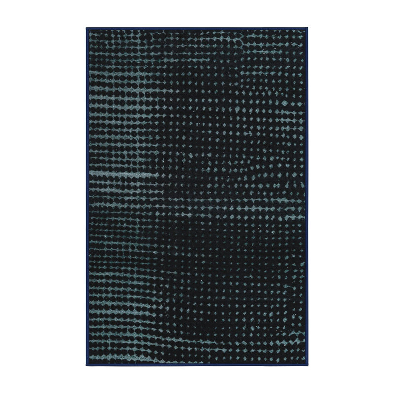 Tapis abstrait moderne 4392, Rectangle 2 pi x 4 pi