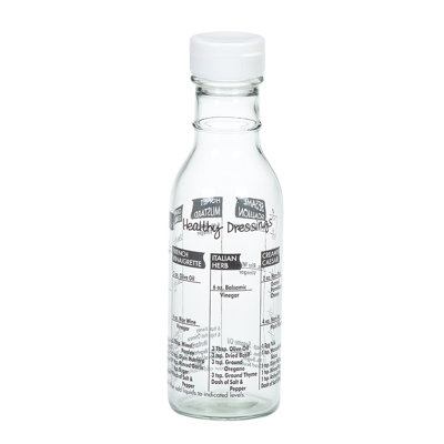 Glass Dressing Bottle