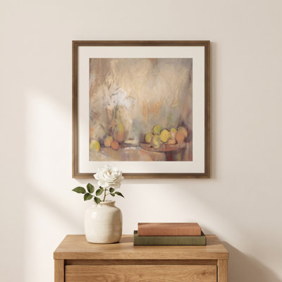 Still Life with Fruit in Study Painting