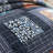  HoneiLife  Black Swirl  Cotton Handmade Patchwork 3-Piece Queen Size Quilt Sets-129459457-118138685