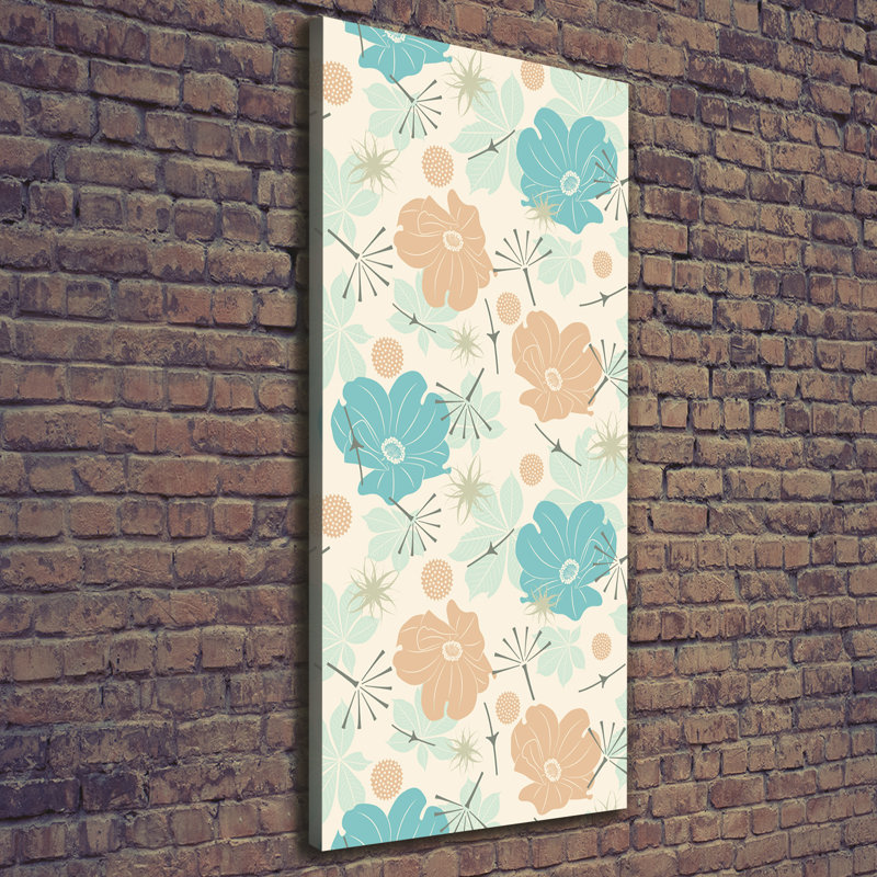 Floral - Wrapped Canvas Print