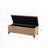 Tufted Top Storage Bench, Mudroom Bench-1415098468