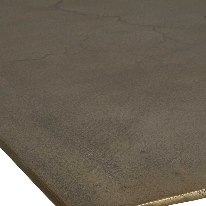 Table basse d'extérieur en laiton Wilbourn Reade