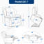 Fauteuil inclinable électrique Chenille-1948429820